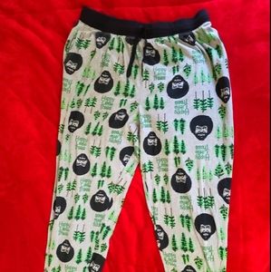 Bob Ross HAPPY LITTLE TREES Pajama Pants XL